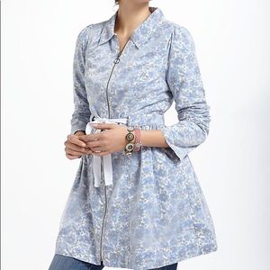 Anthropologie Sunshine Showers Raincoat 4 EUC